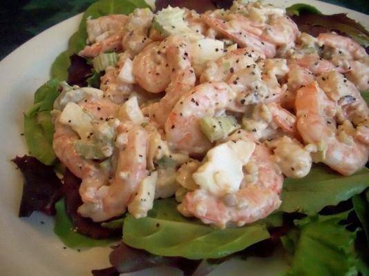 salade de crevettes crémeuse à la romaine