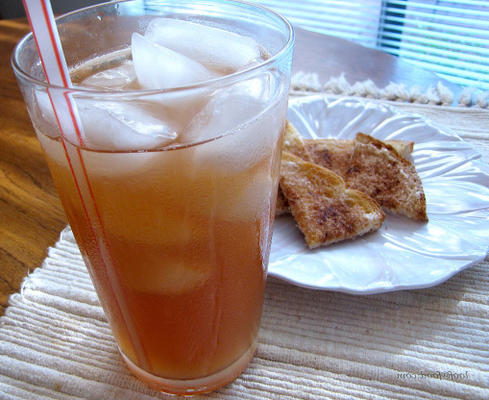 rafraîchisseur de thé au pamplemousse