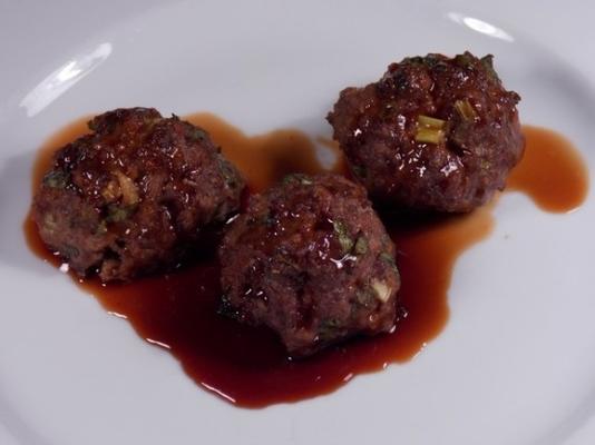 boulettes de dinde à la chinoise