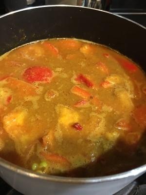 curry de pois chiches et de légumes