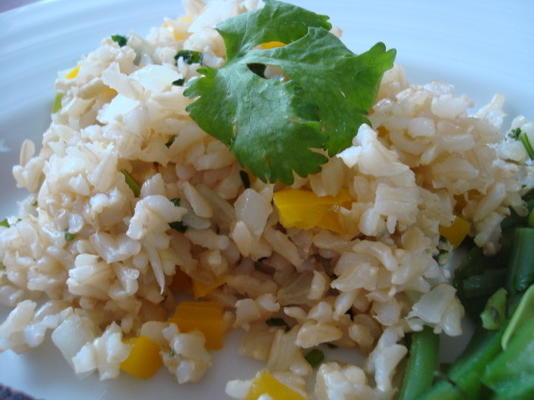 riz tico (légumes * et riz brun)