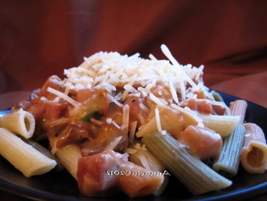 penne boscaiola respectueux du diabète