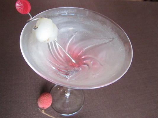 litchi lady cocktail andndash; un martini tropical de l'île