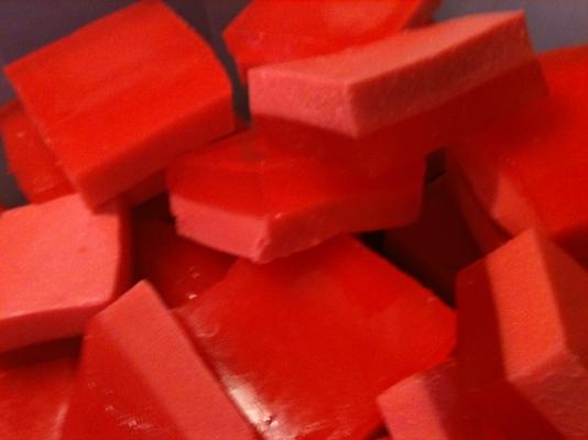 double couche jello jigglers (knox blox)