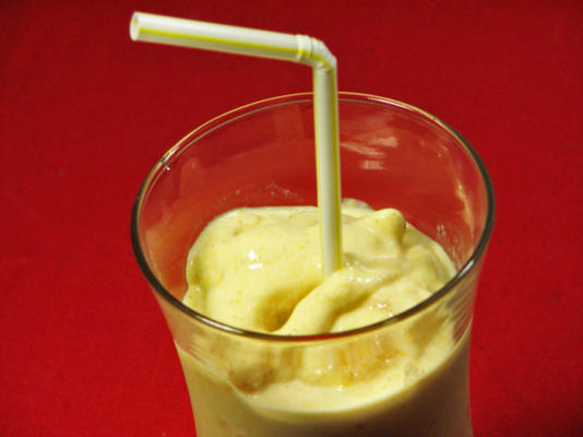 smoothie au lait malté et à la banane