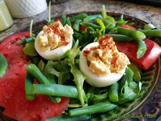 oeufs farcis stilton