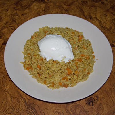carottes et riz en couches - jizer m’tubuq