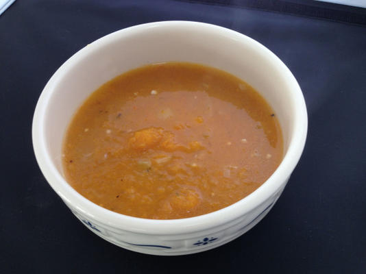 vt's soupe à la courge musquée et à la poire Bartlett