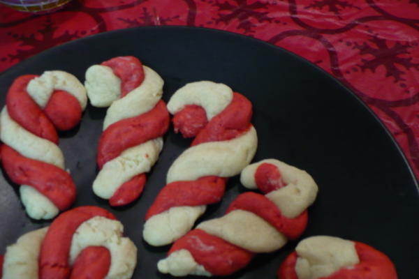 biscuits de canne de bonbon - sandra lee