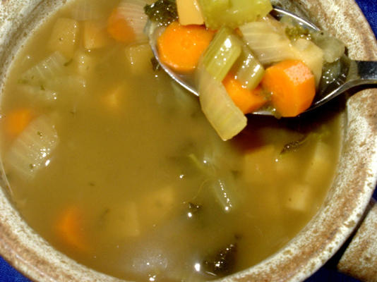 soupe de légumes au curry
