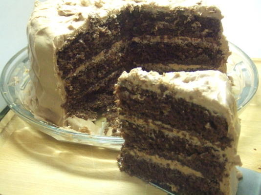 V's Chocolate Coma Cake (Triple Layer)