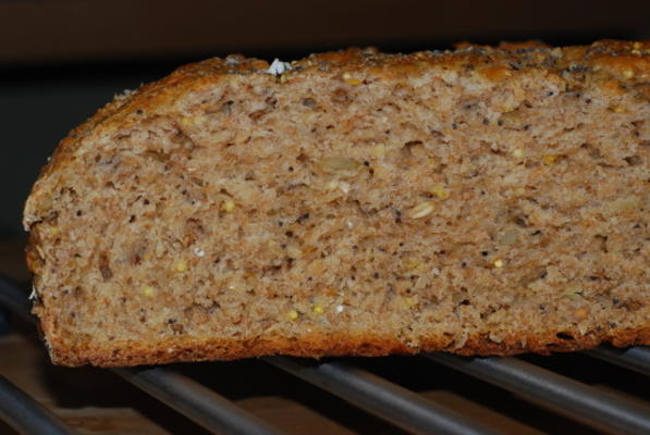 pain au levain multigrain trempé