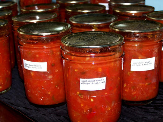 salsa aux tomates chipotle