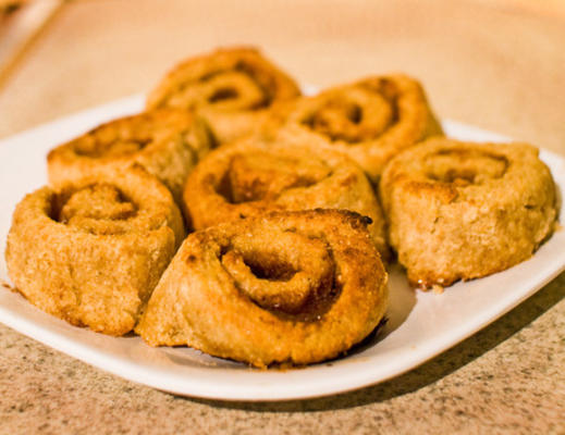 brioches à la cannelle rapides sans gluten