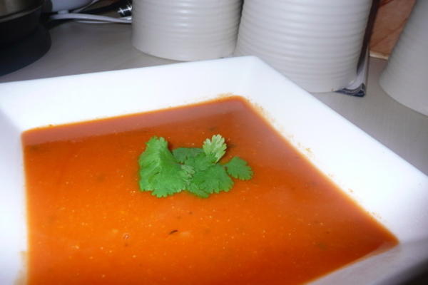 soupe rustique aux lentilles rouges (mahluta corbasi)