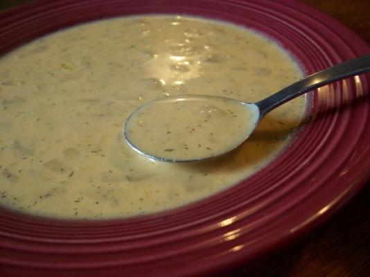 soupe de pommes de terre au paprika hongrois