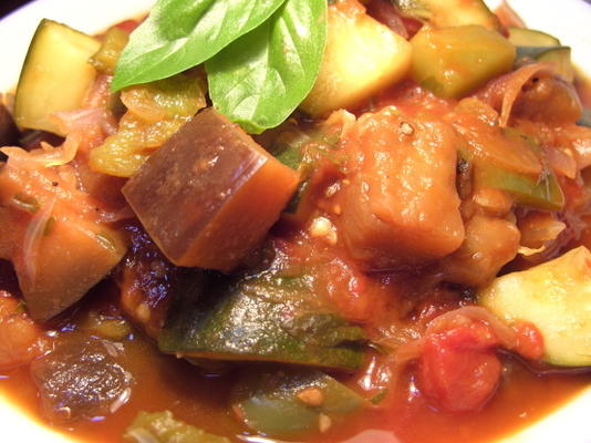 récolte ratatouille