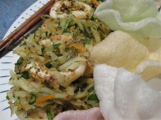 salade de fruits de mer vietnamienne