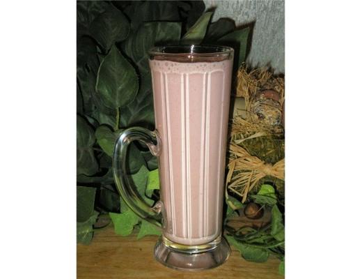 Fraise (ou chocolat) banane shake (lite-bleu)