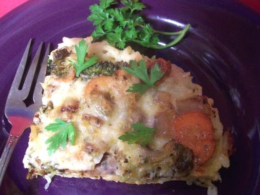 ramen sous la tourte au soleil toscane