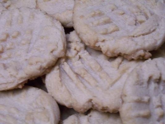 biscuits au beurre d'arachide (recette de la mère de johnny cash)