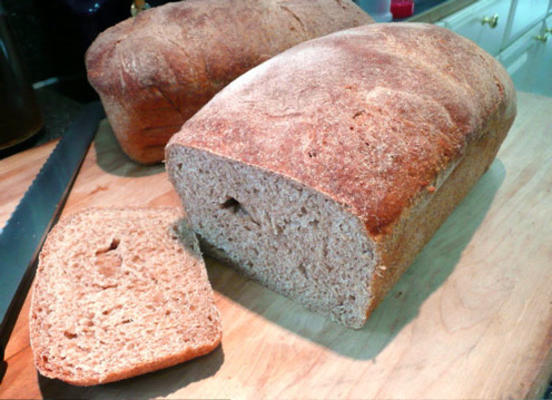 le pain de blé de jane (à l'aide d'un robot culinaire)