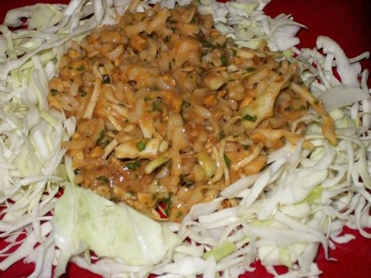 salade de riz au poulet thai épicé