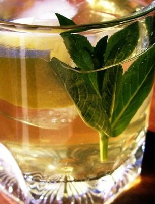 thé vert glacé au jasmin