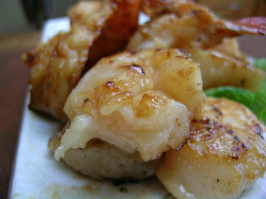 marinade rapide aux crevettes ivres