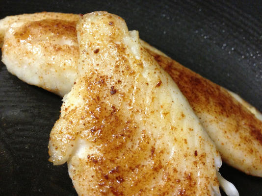tilapia aux cinq épices avec ponzu aux agrumes