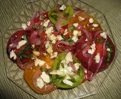 Salade de tomates bleues originale de Point Reyes