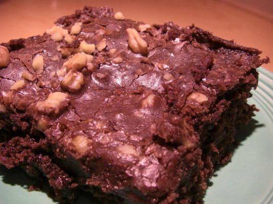 Gâteau Brownie au chocolat à l'ancienne