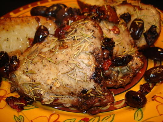 poulet cuire style méditerranéen