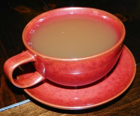 thé au gingembre apaisant