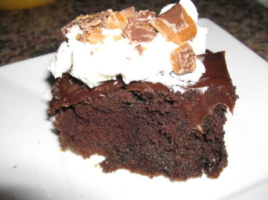 gâteau au chocolat à tomber par terre