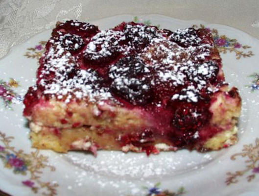 pudding aux baies du petit déjeuner