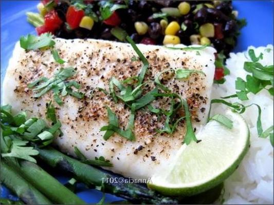 poisson cuit à la hâte