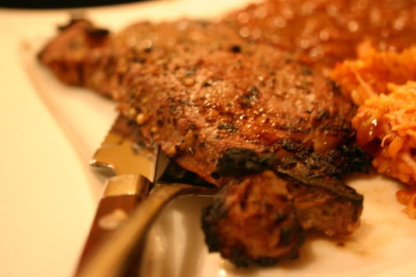 steak cubain mariné