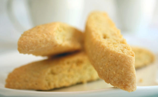 biscuits à la polenta