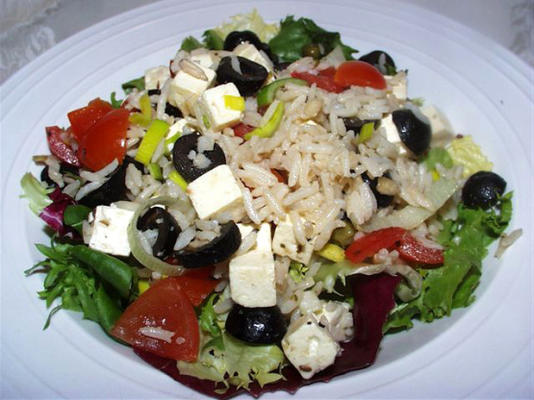salade de pilaf méditerranéenne