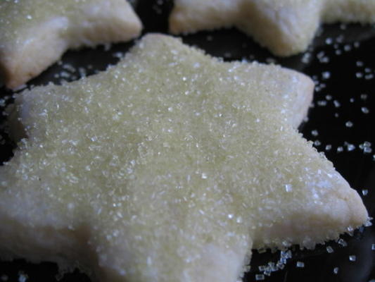 biscuits au sucre en forme d'étoile