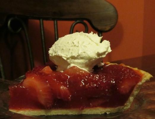 tarte jello aux framboises