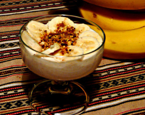 shikarni - yaourt à la banane à la cannelle