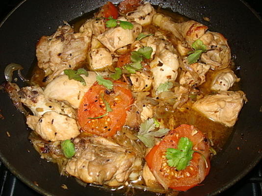 poulet balti khara masala