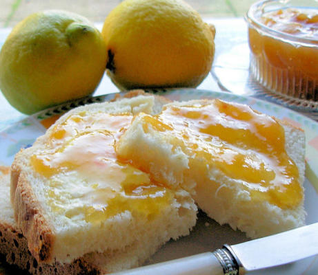 marmelade d'abricot et de citron