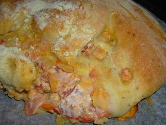 calzone aux tomates séchées