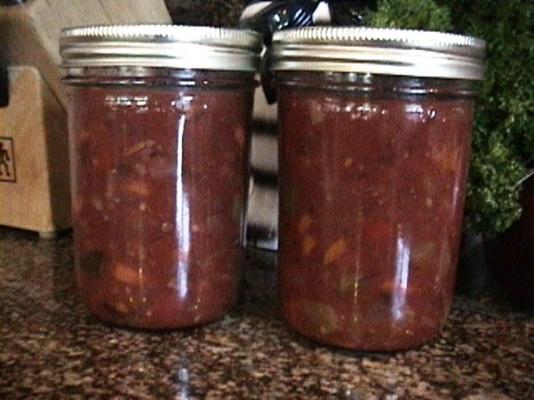 trois légumes sauce tomate (mise en conserve)