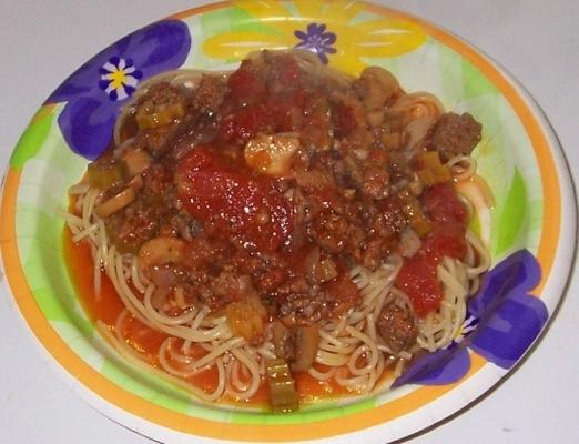 spaghetti cajun de maman