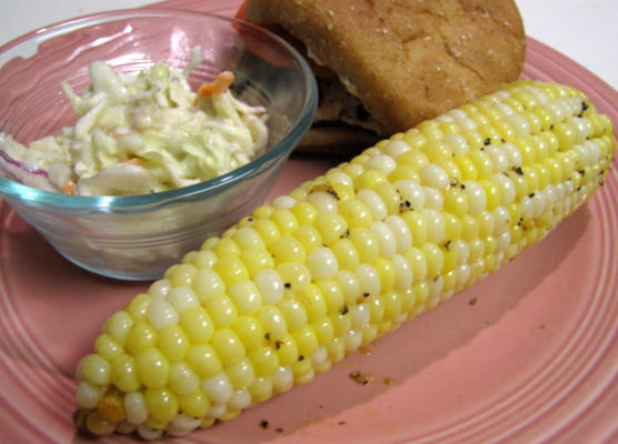 Maïs grillé au citron grillé