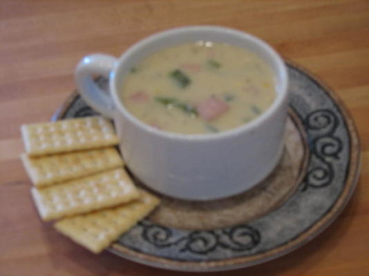 Chaudrée de maïs et de poivron rouge du sud-ouest